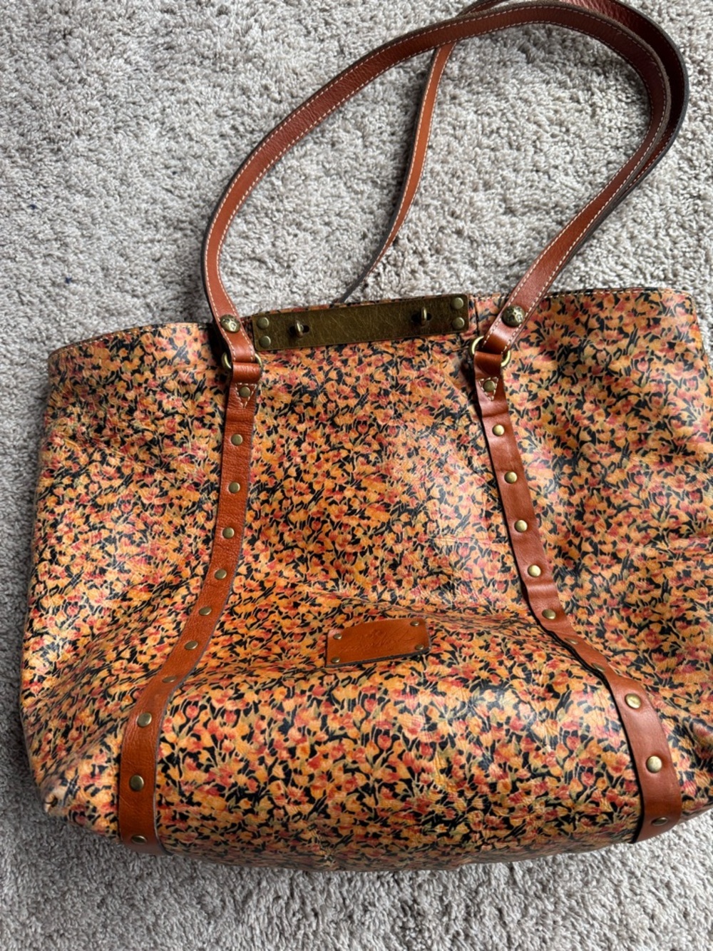 Patricia Nash (2) Brown Leather Tote Purse